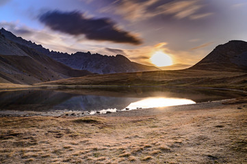 lac de soulier parc du Queyras