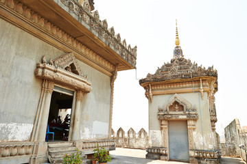 Travelling Laos, historic sightseeing place