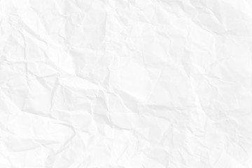 Obraz premium Paper texture Crumpled White.Top view.