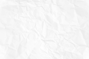 Obraz premium Paper texture Crumpled White.Top view.