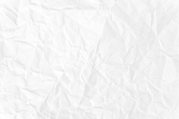 Obraz premium Paper texture Crumpled White.Top view.