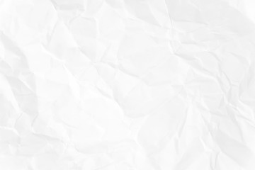 Obraz premium Paper texture Crumpled White.Top view.