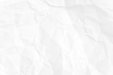 Paper texture Crumpled White.Top view.