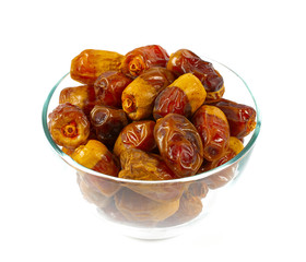 dates isolated on white background