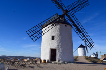 old windmill in spain