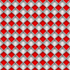 red silver mosaic background - illustration