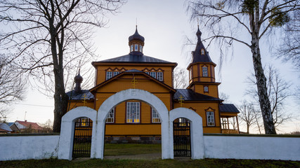 Cerkiew Narodzenia Najświętszej Maryi Panny w Juszkowym Grodzie, Podlasie, Polska © podlaski49