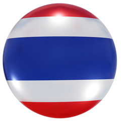 Thailand national flag button