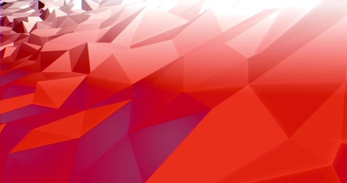 Polygonal mesh background in high contrast colors inspired by 80s and 90s footage. Futuristic backdrop blur vintage with polygons 3d. Lowpoly abstract geometric digital landscape. RGB distorsion noise