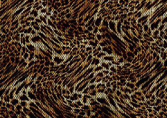 abstract leopard skinon carpet texture design