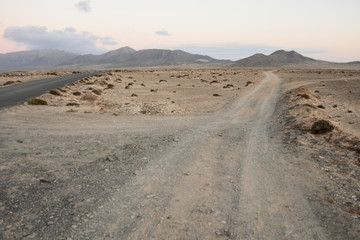 Countryside Desert Dirt Road © underworld