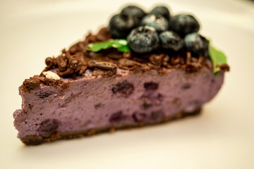 blueberry cheesecake