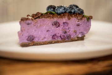 blueberry cheesecake