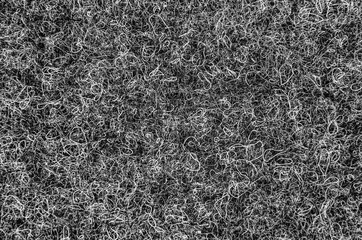 Texture of gray woolen fabric close-up. macro