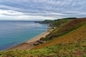 Cap Fréhel, Fort La Latte, Chemin des douaniers, GR34, Fréhel, La Latte, Côtes-d’Armor, Bretagne, France