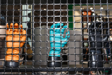 Rubber gloves for bio and chemical protection