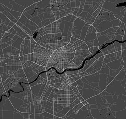 map of the city of Shenyang, China