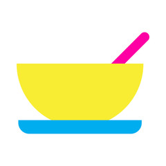 Soup vector icon