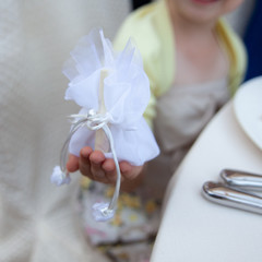 bomboniera con confetti