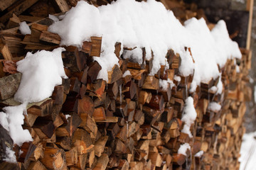 Chopped tilled woods