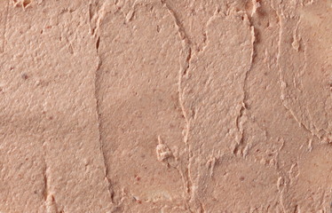 Liver pate, pasty spread background and texture