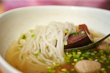 Pho noodle, Vietnamese rice noodle 
