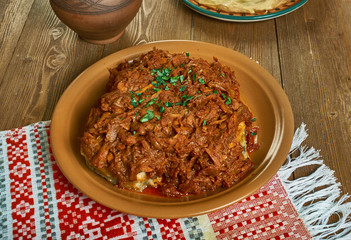 Pomeranian  Cod carrot onion marinade