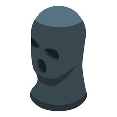 Balaclava icon. Isometric of balaclava vector icon for web design isolated on white background