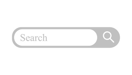 Search bar. Set of search bar. Template search ui