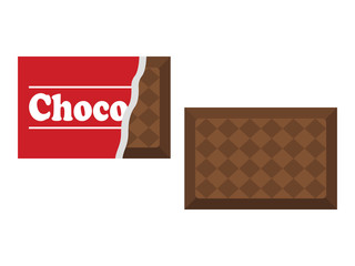 チョコレートのイラスト
