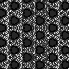 Seamless pattern in ornamental style. Geometric desing texture for gift.