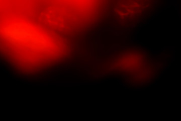 color highlight on a black background. beautiful light for design