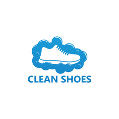 Clean Shoes Logo Template Design
