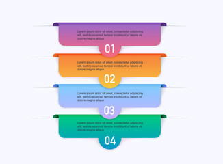 Voucher template with color gift box,certificate. Background design coupon, invitation, currency. Vector illustration.