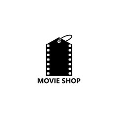 Movie Shop Logo Template Design