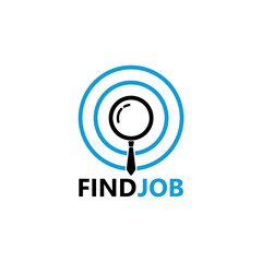 Find Job Logo Template Design