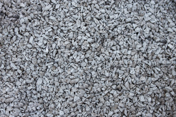 Small stone crushed stone for background