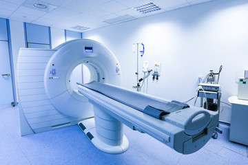 CT (Computed tomography) scanner in hospital - 315066249