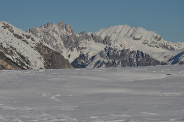 Montagna innevata