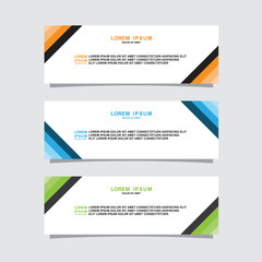 sale banner design with full color