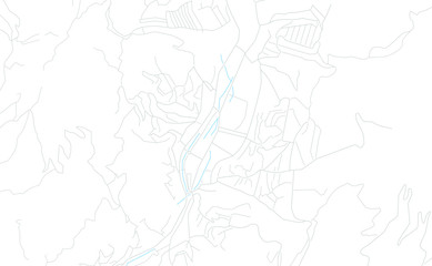 Ijevan, Armenia bright vector map