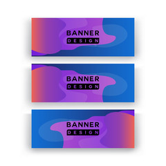 sale banner design with full color