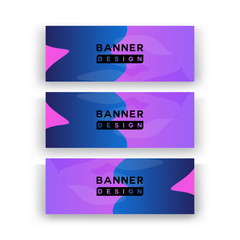 sale banner design with full color