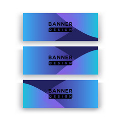 Naklejka premium sale banner design with full color