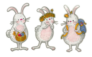 Cute Easter Bunnies