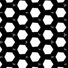 Seamless pattern in ornamental style. Geometric desing texture for gift.