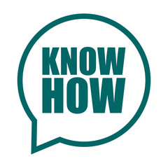 green vector banner know how