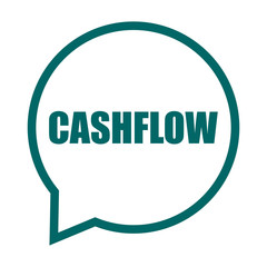 green vector banner cashflow