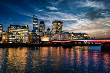 Obraz premium London City at Sunset