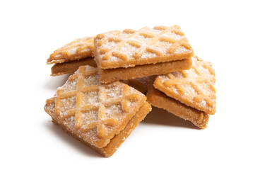 cookies with jam Isolated